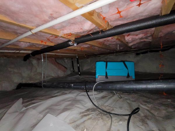 Crawl Space Water Remediation in New Berlin